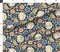 Victorian Botanical Flowers Railroaded Art Nouveau Custom Printed Fabric by Spoonflower Various Fabrics by the Yard or Fat Quarter